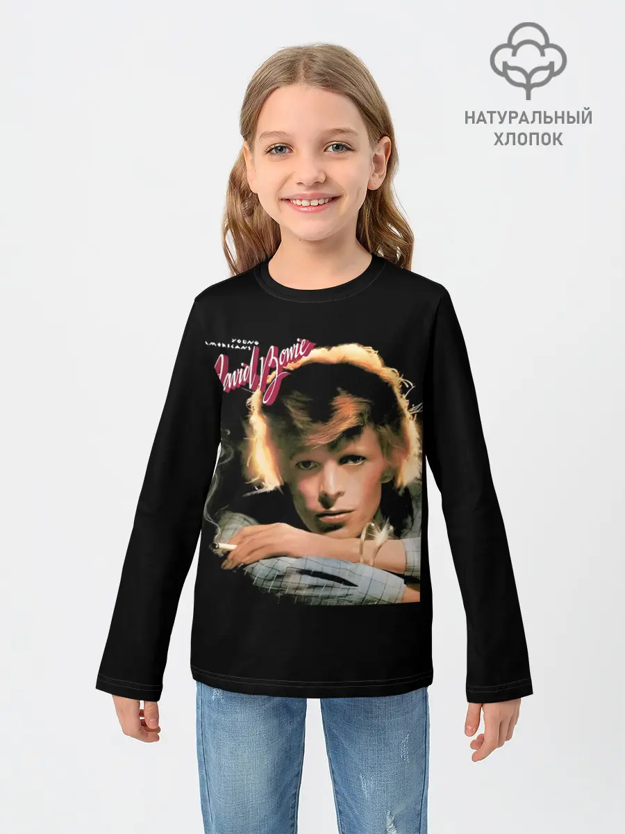 Детский лонгслив / Young Americans - David Bowie