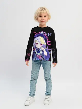 Детский лонгслив / Ци Ци, Genshin Impact