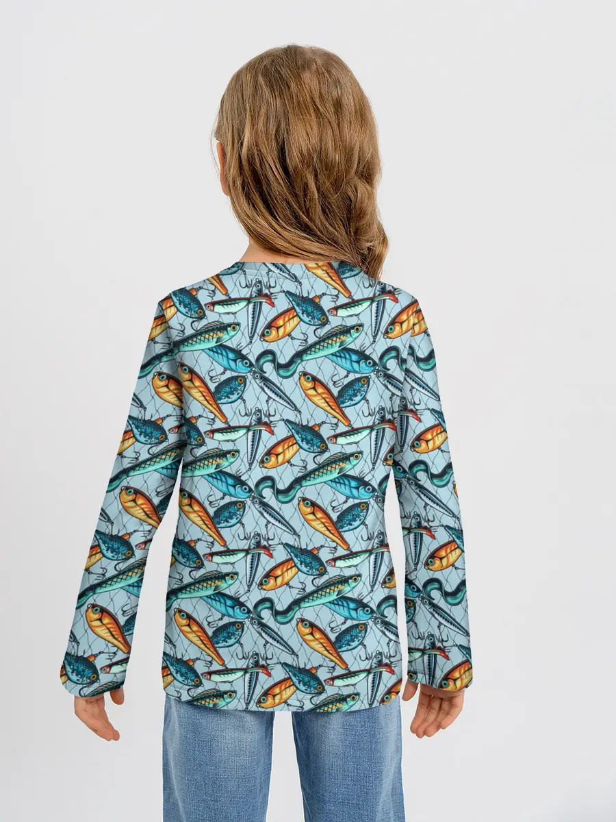 Детский лонгслив / Воблеры