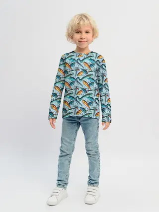 Детский лонгслив / Воблеры