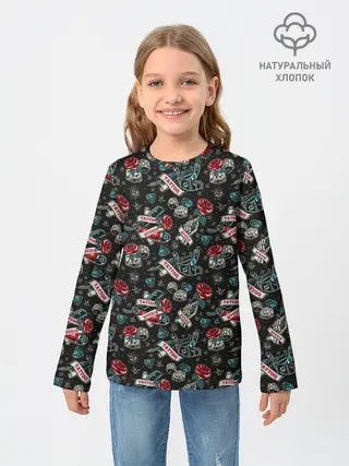 Детский лонгслив / TATTOO