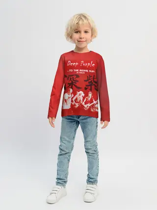 Детский лонгслив / Deep Purple To The Rising Sun
