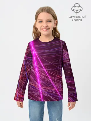 Детский лонгслив / ЛАЗЕРЫ | LASERS