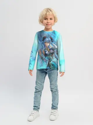 Детский лонгслив / Гань Юй | Ganyu | Геншин Импакт