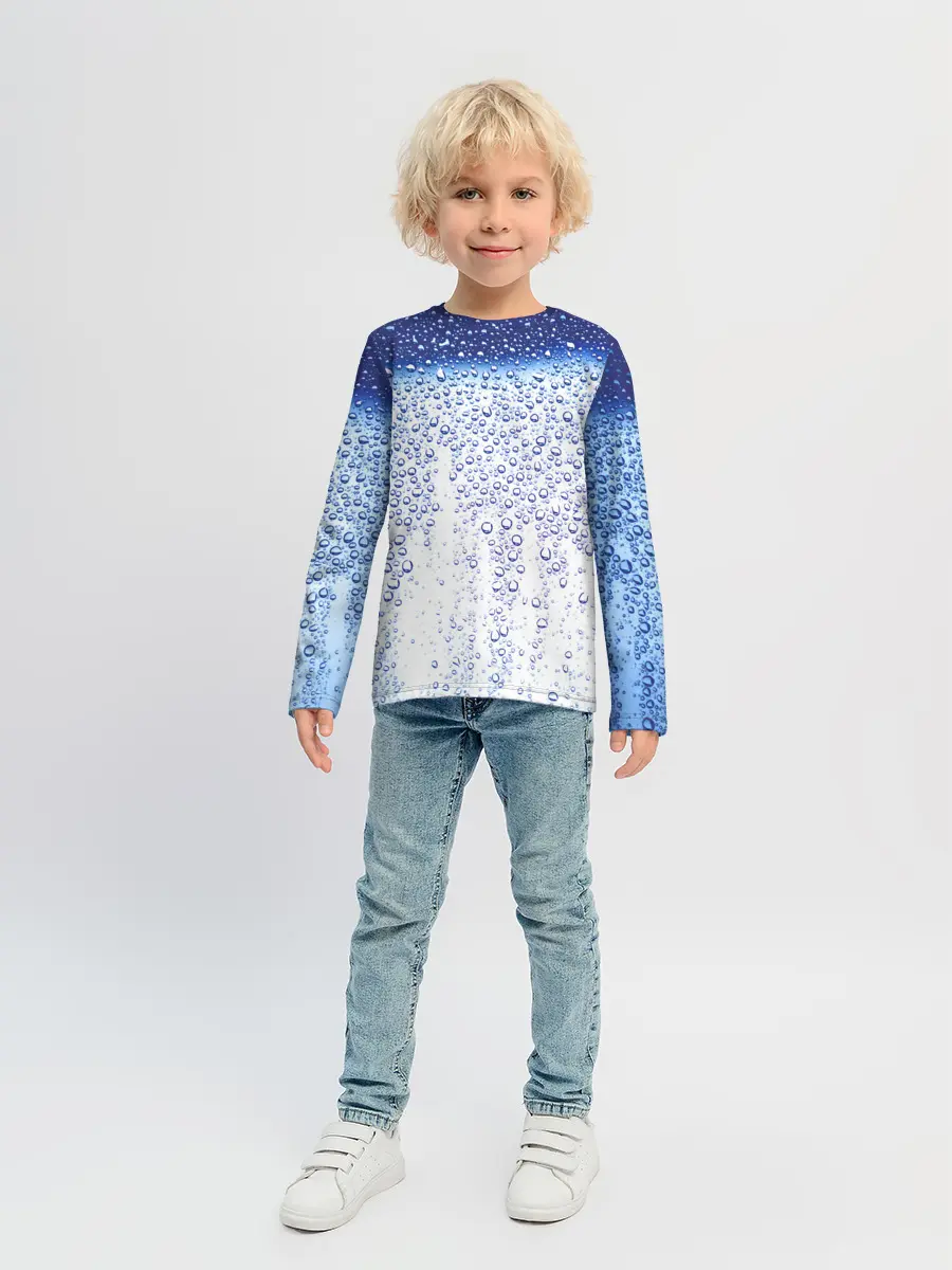 Детский лонгслив / После дождя