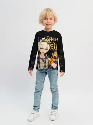 Детский лонгслив / Беннет / Genshin Impact