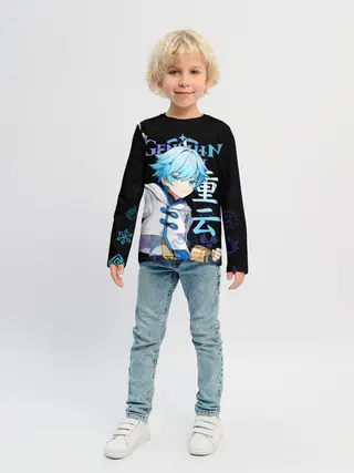 Детский лонгслив / Чжун Юнь / Genshin Impact