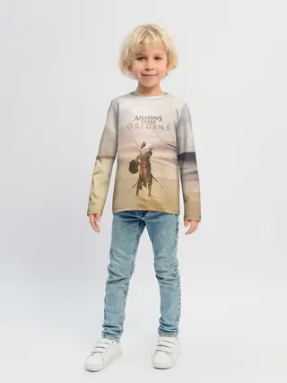 Детский лонгслив / Байек здесь