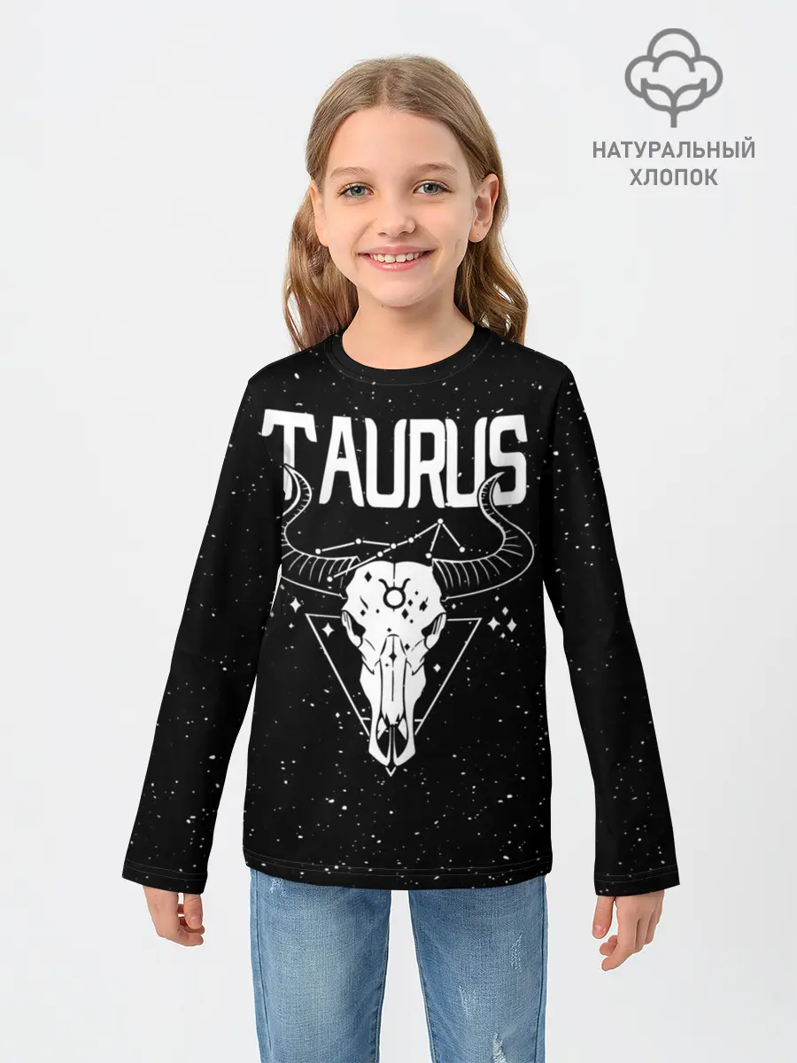 Детский лонгслив / Dark Taurus