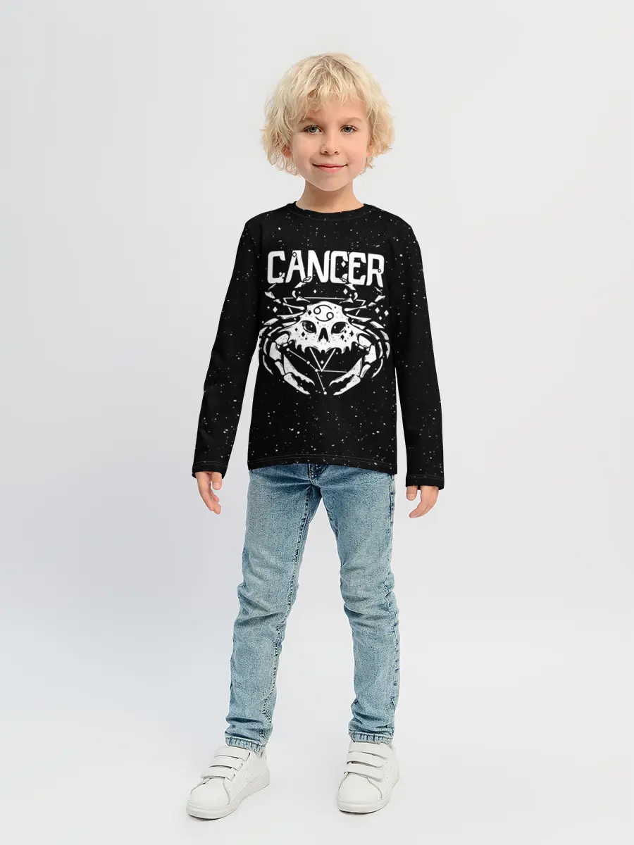 Детский лонгслив / Dark Cancer