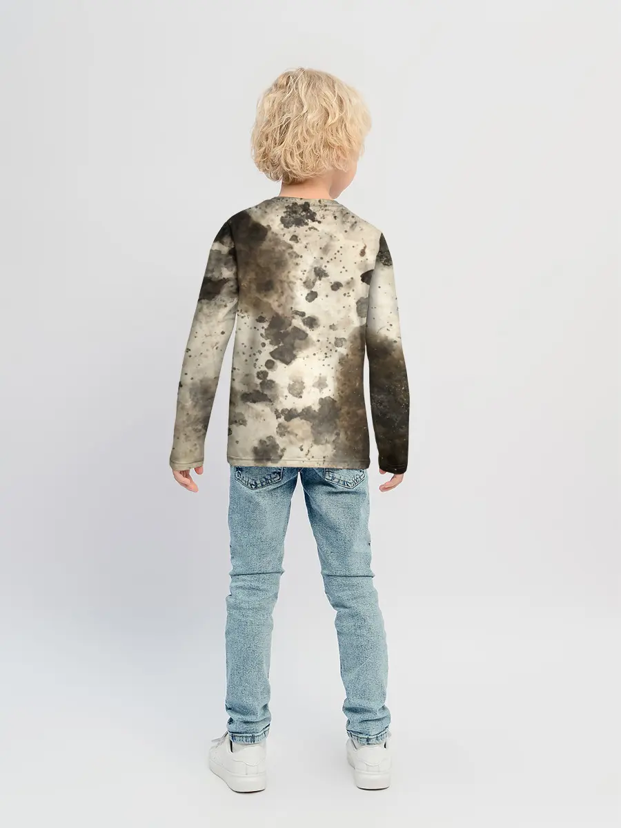 Детский лонгслив / Пятьдесят оттенков серого