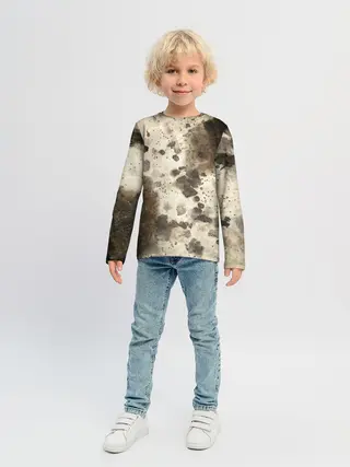 Детский лонгслив / Пятьдесят оттенков серого