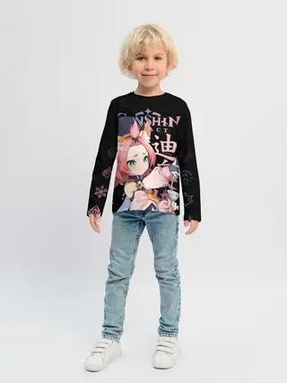 Детский лонгслив / Диона / Genshin Impact