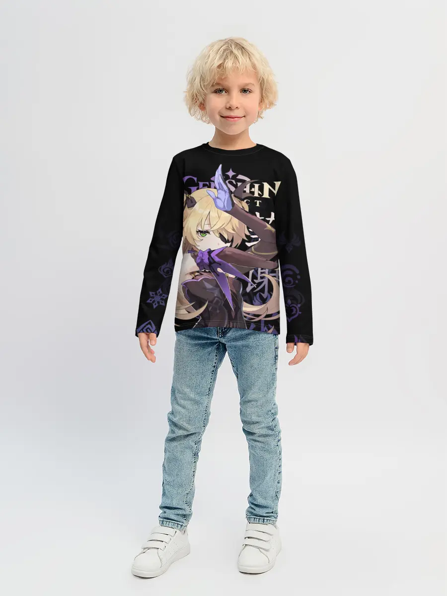 Детский лонгслив / Фишль / Genshin Impact