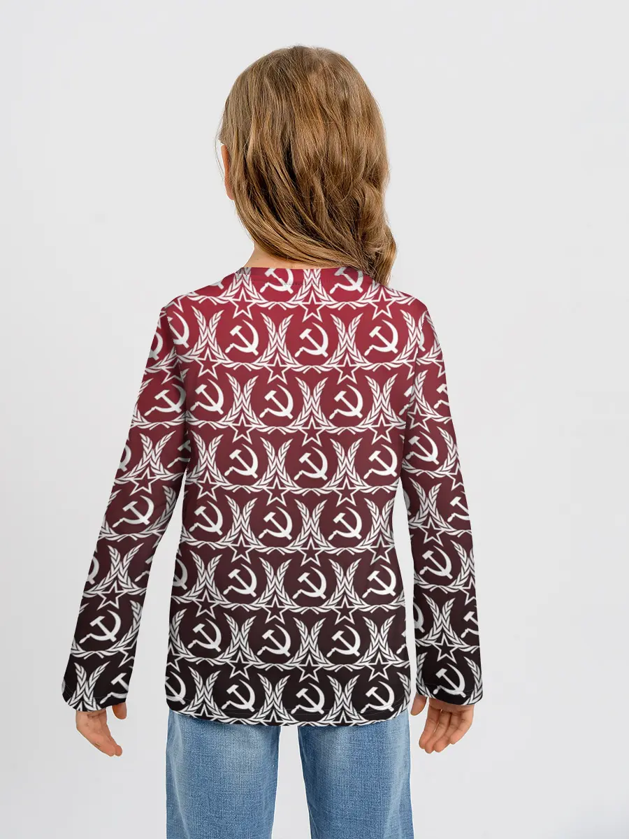 Детский лонгслив / Love СССР