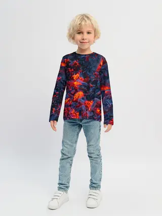 Детский лонгслив / Магия углей