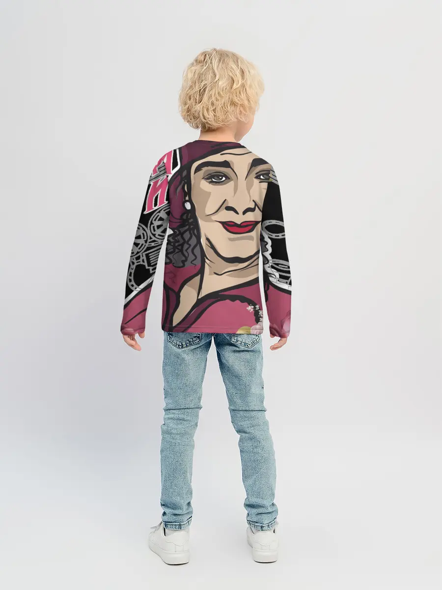 Детский лонгслив / Раневская. Высокие мысли