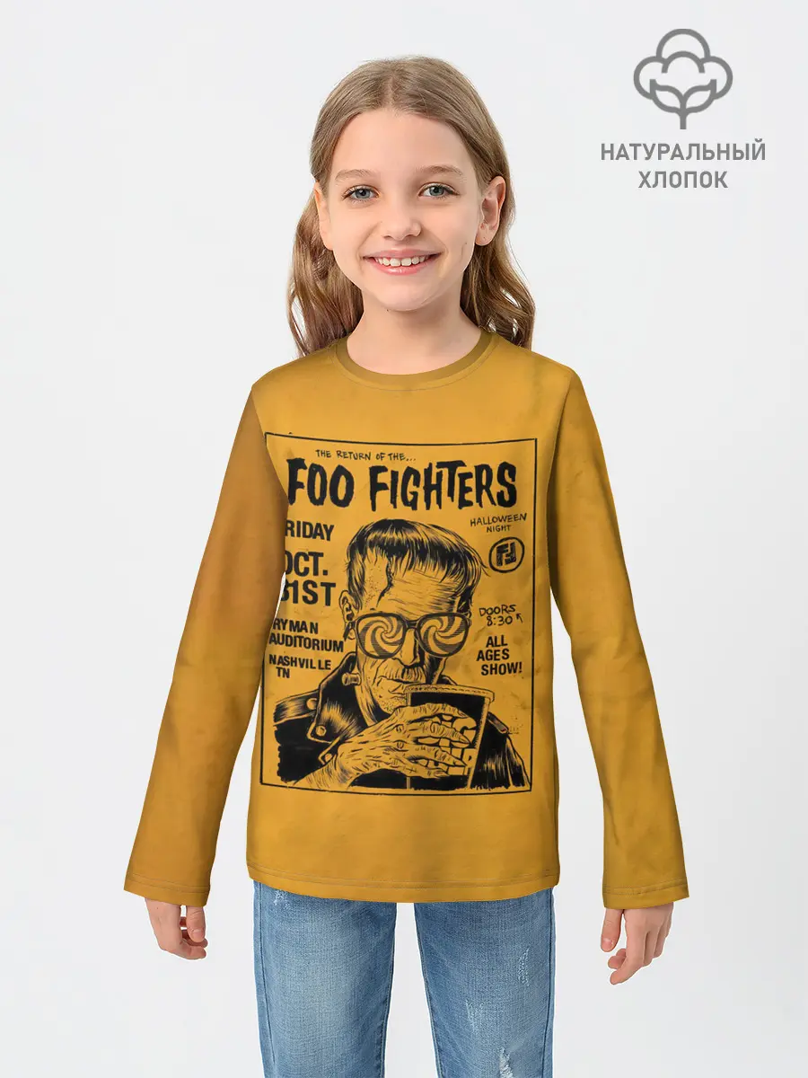 Детский лонгслив / THE RETURN OF THE... FOO FIGHTERS