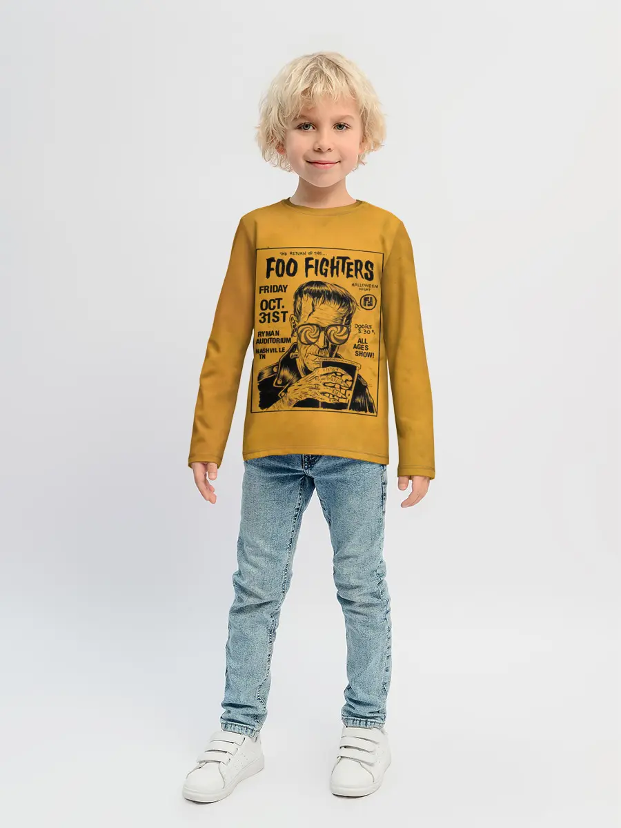 Детский лонгслив / THE RETURN OF THE... FOO FIGHTERS