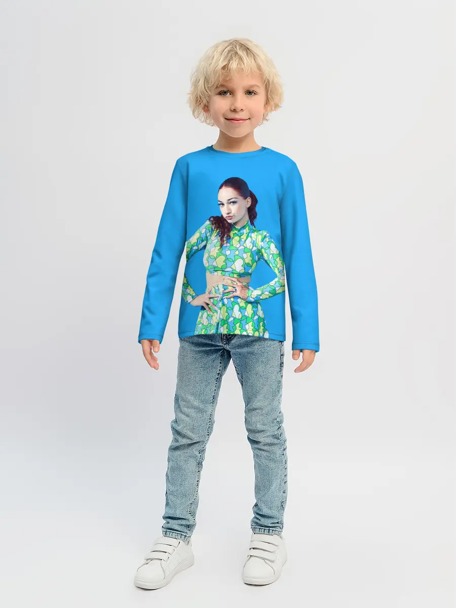 Детский лонгслив / Bhad babie blue