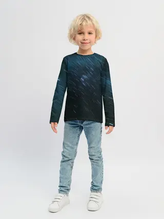 Детский лонгслив / Sky-line