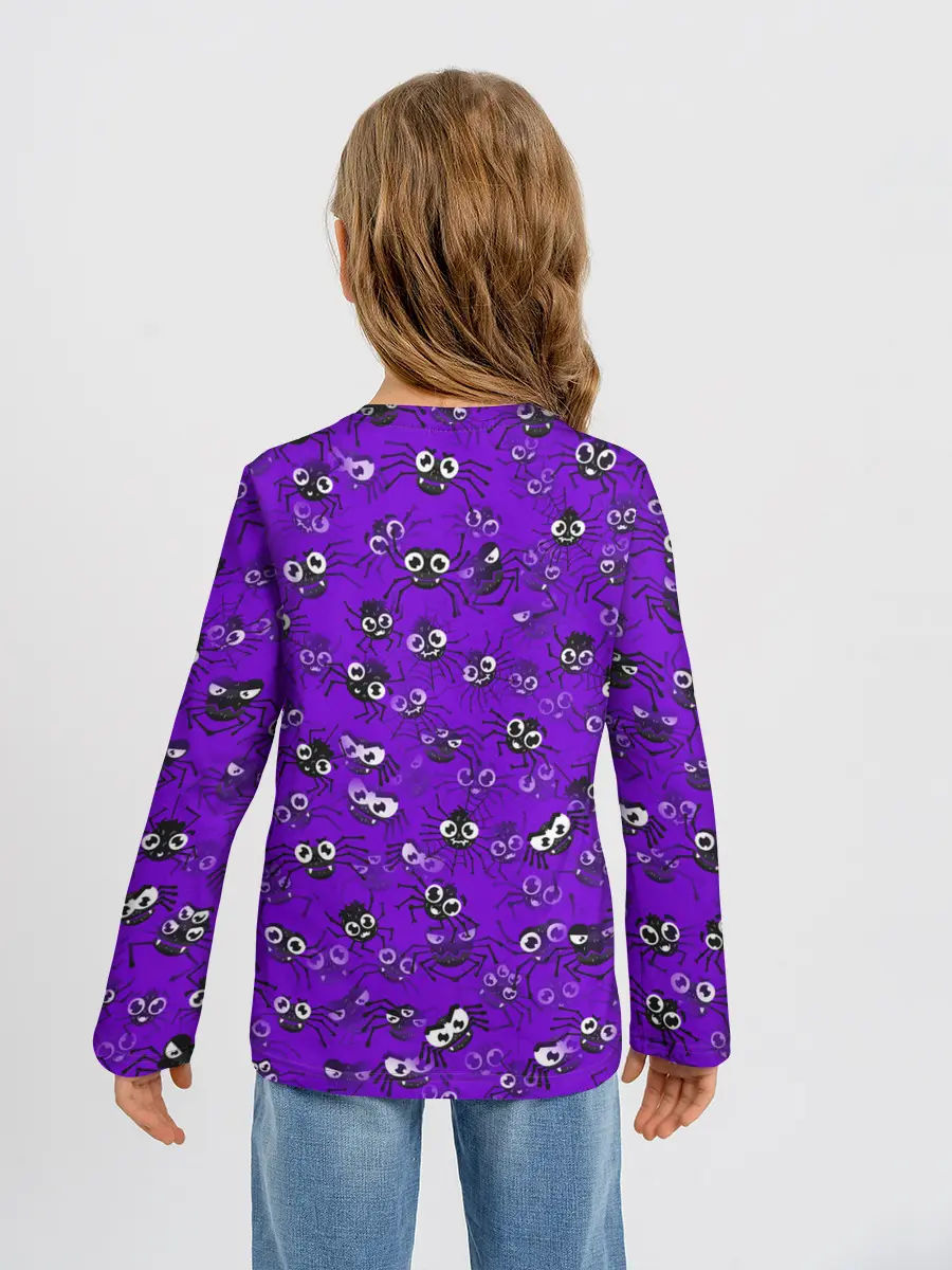 Детский лонгслив / Вредные паучки