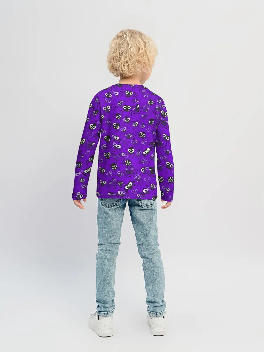 Детский лонгслив / Вредные паучки