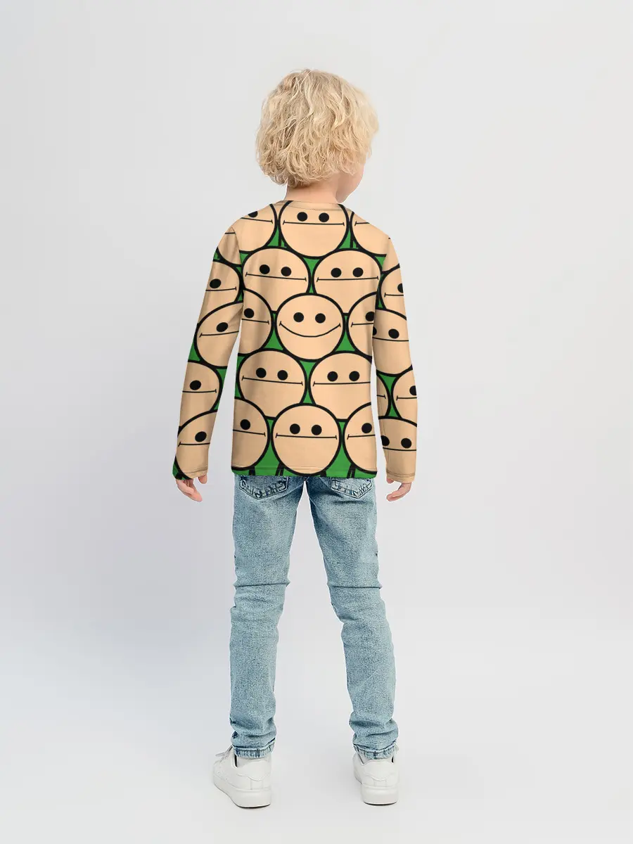 Детский лонгслив / Cyanide & Happiness | Face Sure