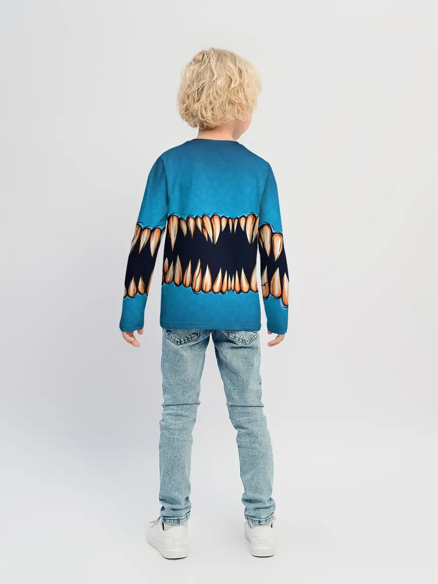 Детский лонгслив / Зубастая коллекция