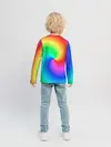 Детский лонгслив / Pepe rainbow