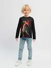Детский лонгслив / Black Dante