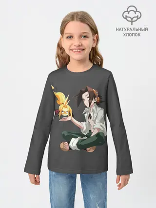 Детский лонгслив / Веслый Йо