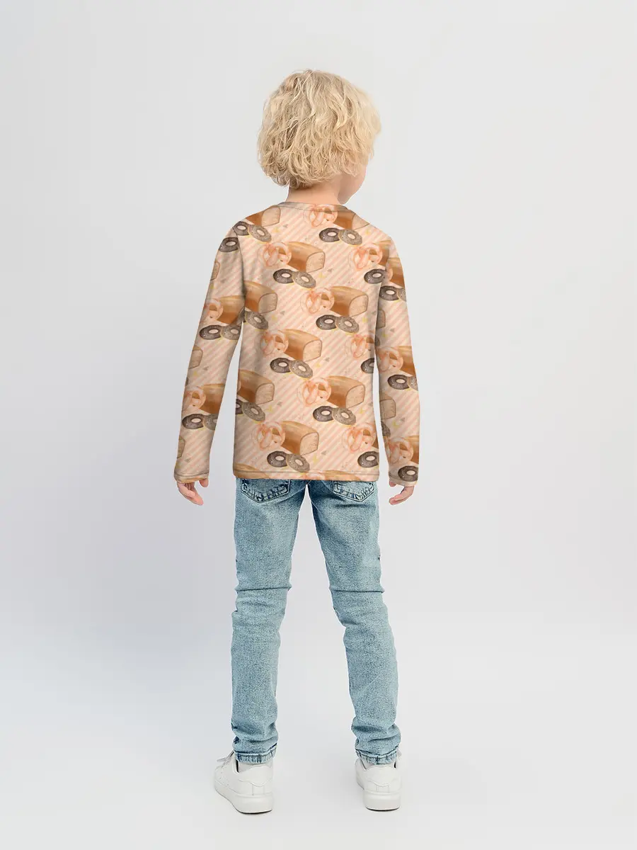 Детский лонгслив / Хлебобулочные изделия