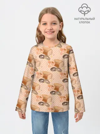 Детский лонгслив / Хлебобулочные изделия