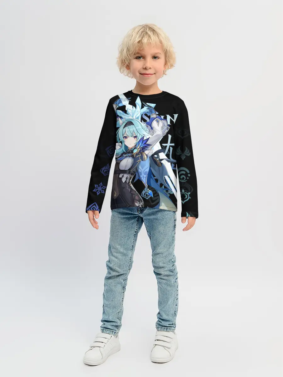 Детский лонгслив / Эола / Genshin Impact