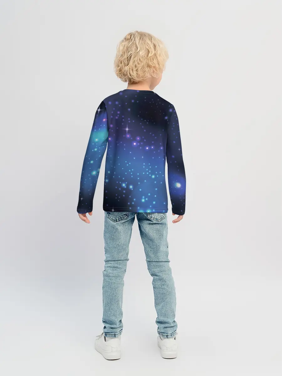 Детский лонгслив / Водолей / Aquarius, Знак зодиака