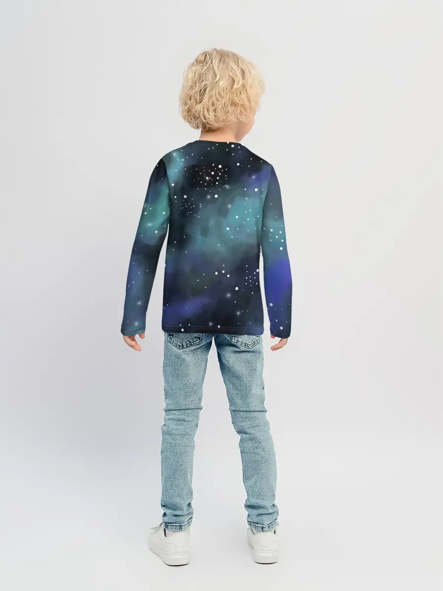 Детский лонгслив / Рыбы / Pisces, Знак зодиака