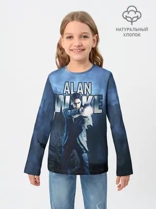 Детский лонгслив / Alan Wake / Алан Уэйк