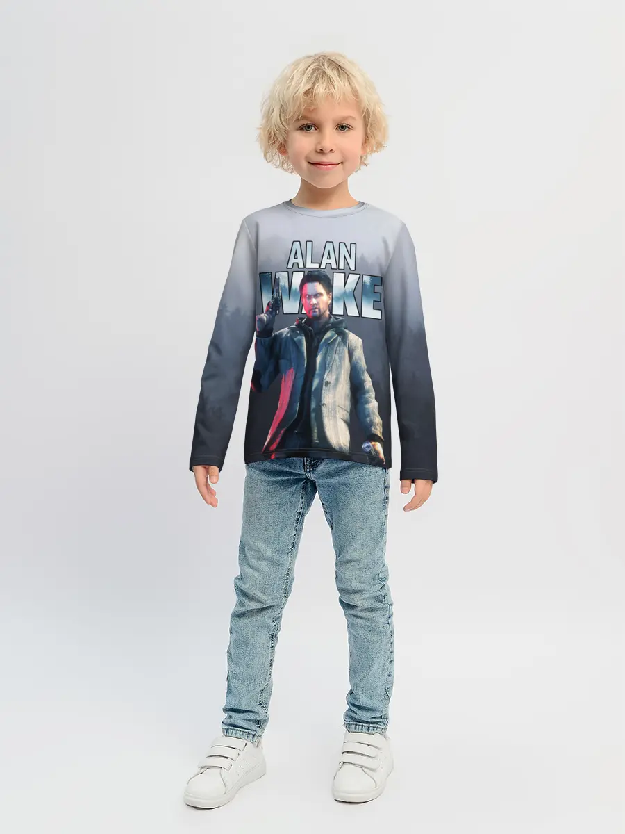 Детский лонгслив / Алан Уэйк / Alan Wake