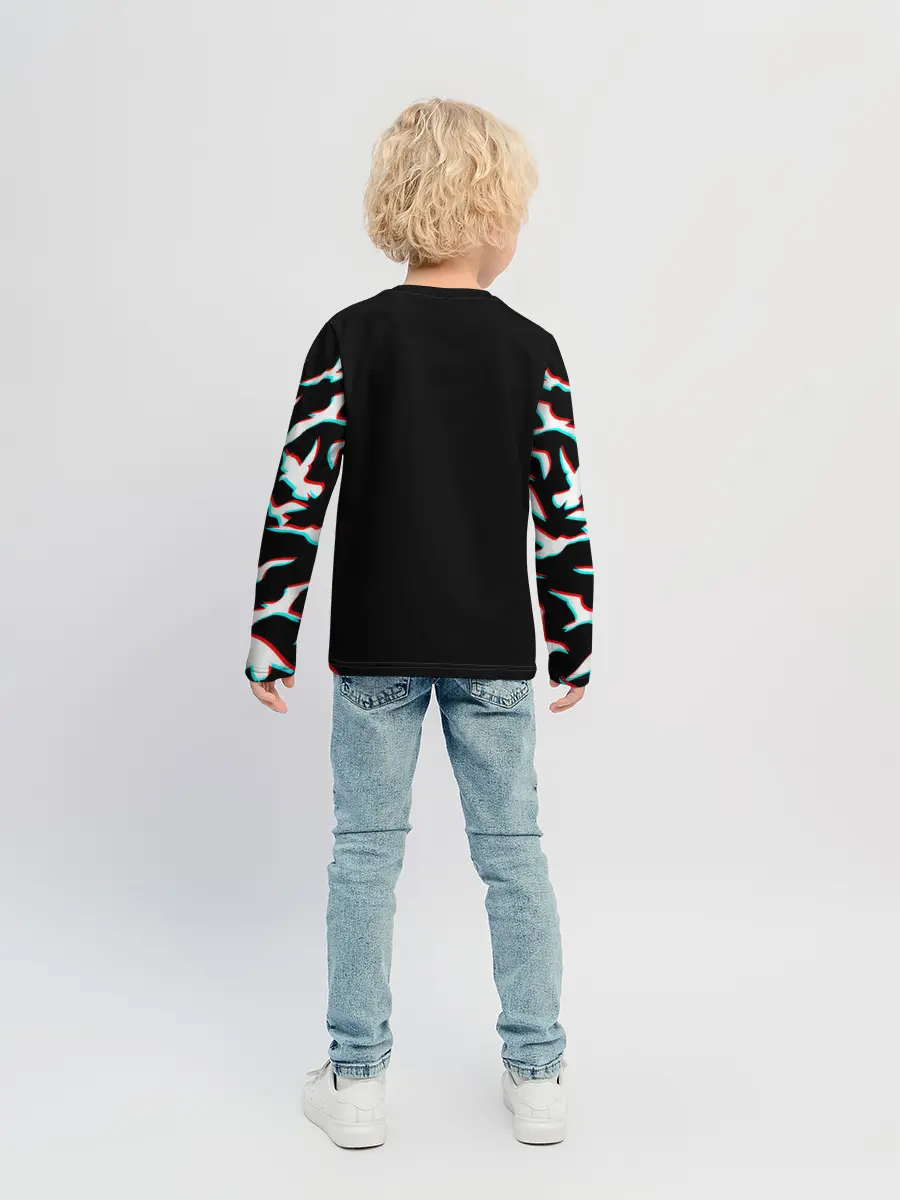 Детский лонгслив / Alan Wake Glitch