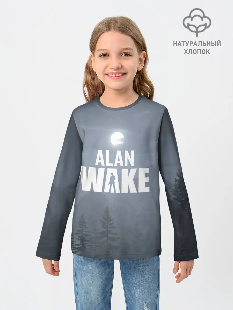 Детский лонгслив / Алан Уэйк: Полнолуние