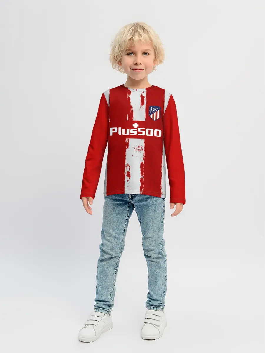 Детский лонгслив / Гризман форма Атлетико Мадрид