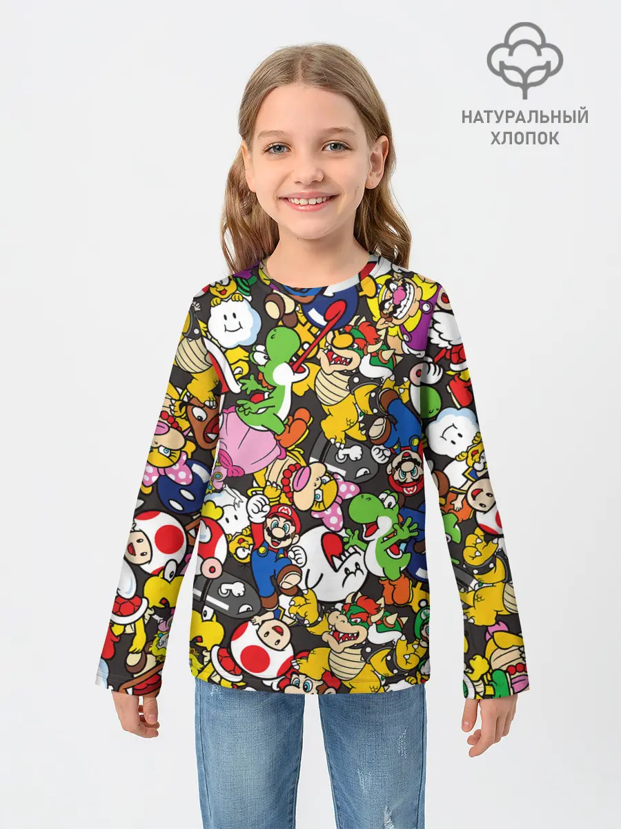 Детский лонгслив / Mrio ALLSTARS