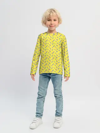 Детский лонгслив / Pineapple Pattern