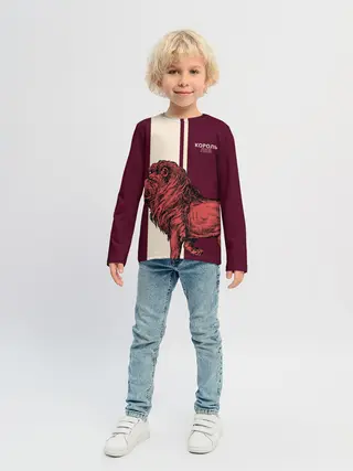 Детский лонгслив / Король Лев / Lion King