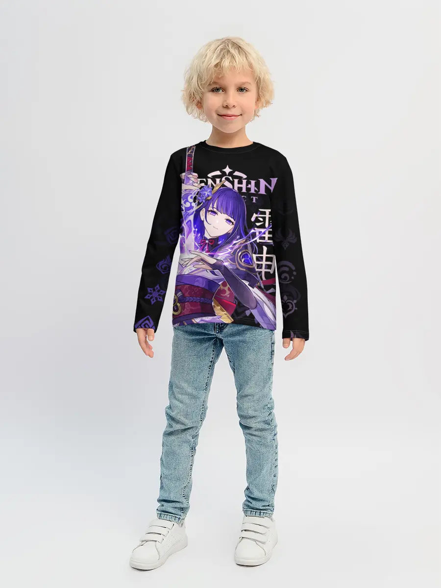 Детский лонгслив / Сёгун Райдэн / Genshin Impact