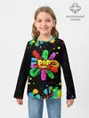 Детский лонгслив / Pop Tubes, поп трубка pop it