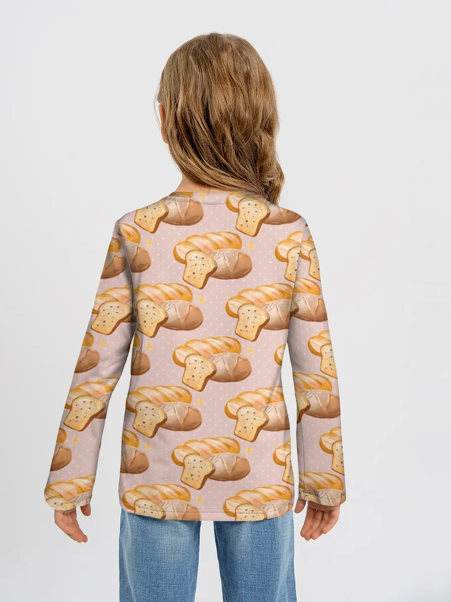 Детский лонгслив / Выпечка - хлеб
