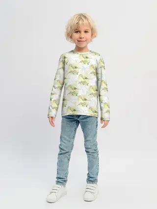 Детский лонгслив / Маленькие птички