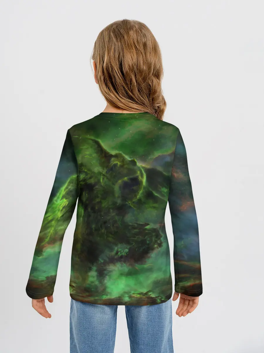 Детский лонгслив / Скрытность скайрим